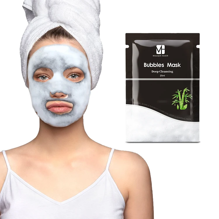 Korean Cosmetics Private Label Skincare Nature Black Mask Sheet