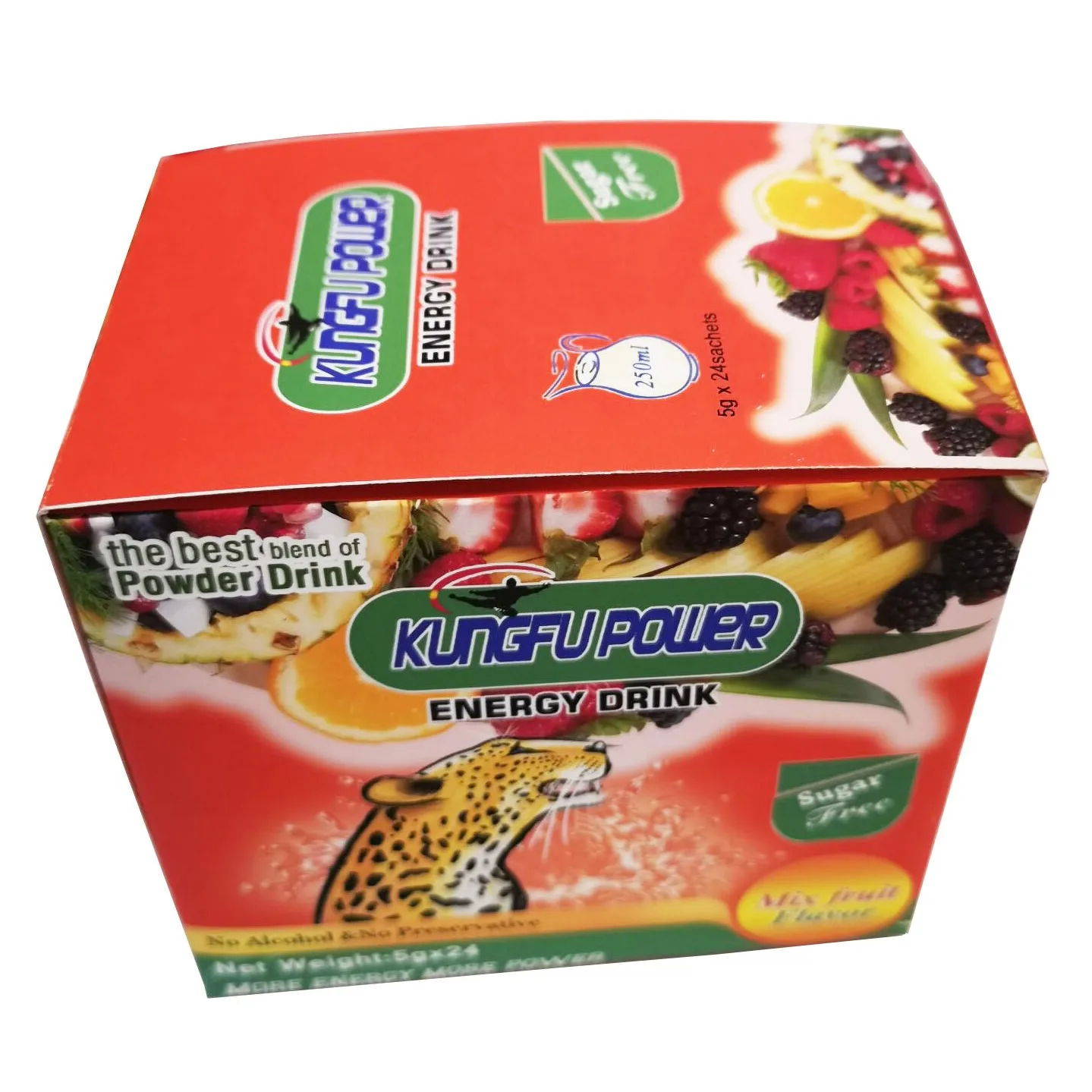 9grams Adding 1.5litre Water Orange Fruit Flavored Instant Powder Drink