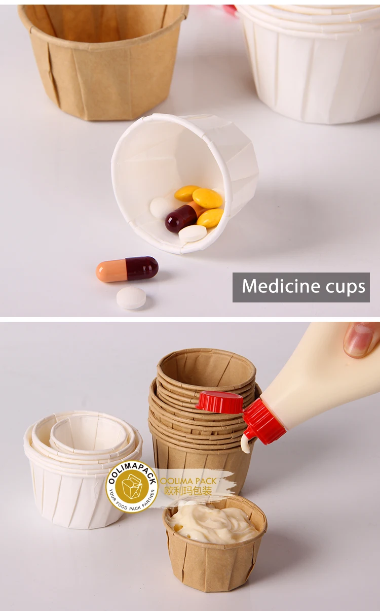 Disposable Paper Small 2oz Medicine Cups For Dispensing Liquid Powder Dry Medications Buy