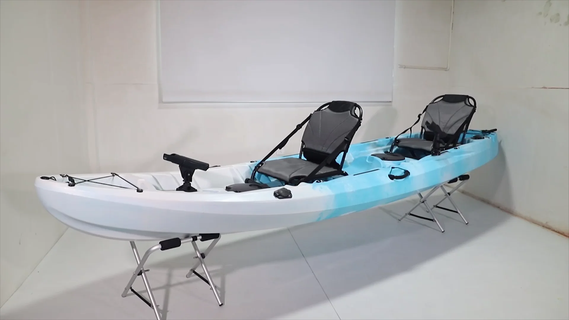 Vicking Kayak 12ft 2+1 Seat Fishing Kayak Family With Deluxe Seat And