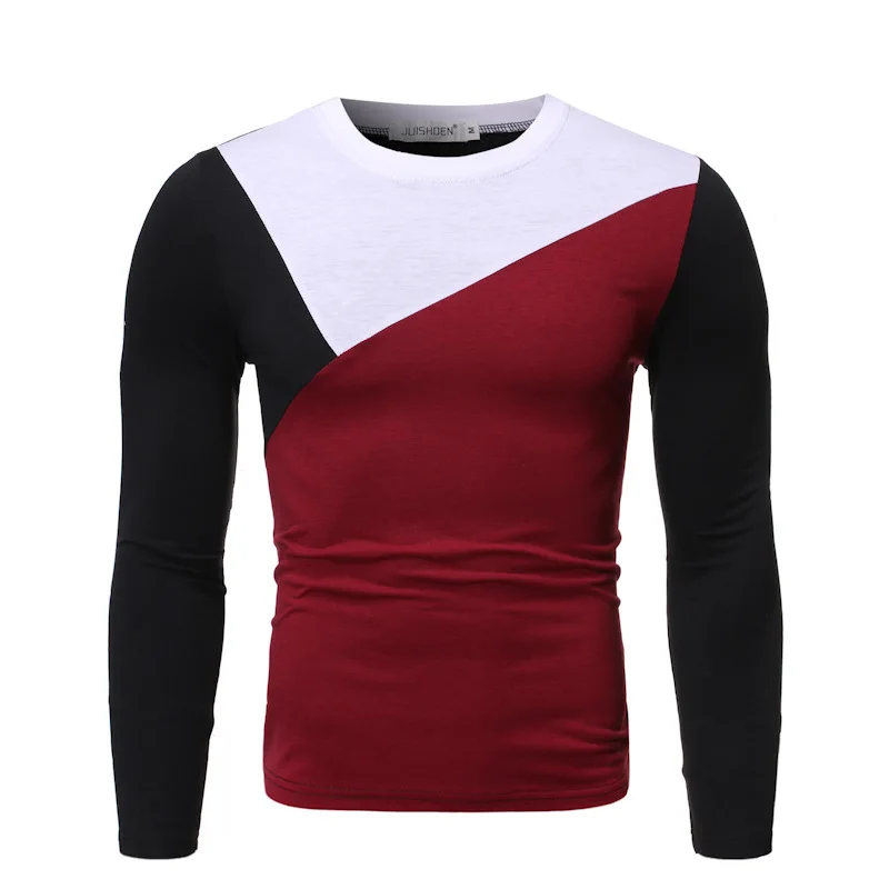 red spandex long sleeve shirt