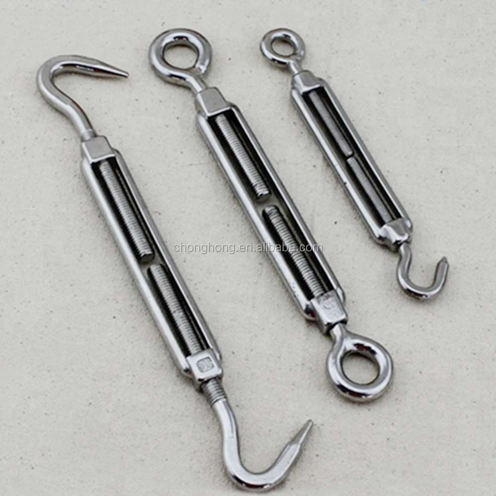 Open Body Turnbuckle Stainless Steel Made In Aisi304/aisi316