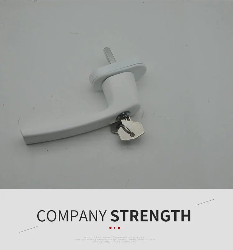 Casement Window Handle with Key UPVC Round Handle 63.02008