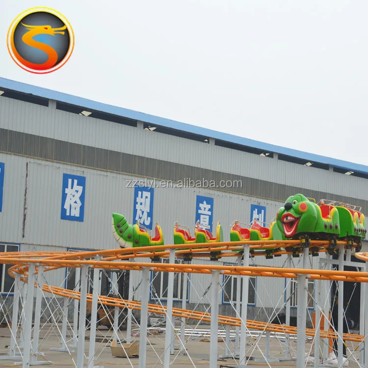 Earn money dragon slide roller coaster amusement park new rides.jpg