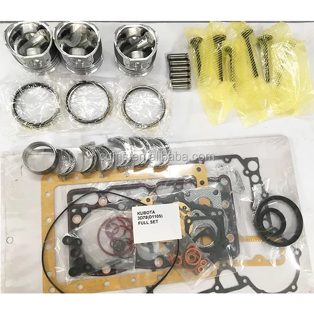 Machinery Diesel Engine Parts D1105 Rebuild Kits For Kubota Buy D1105