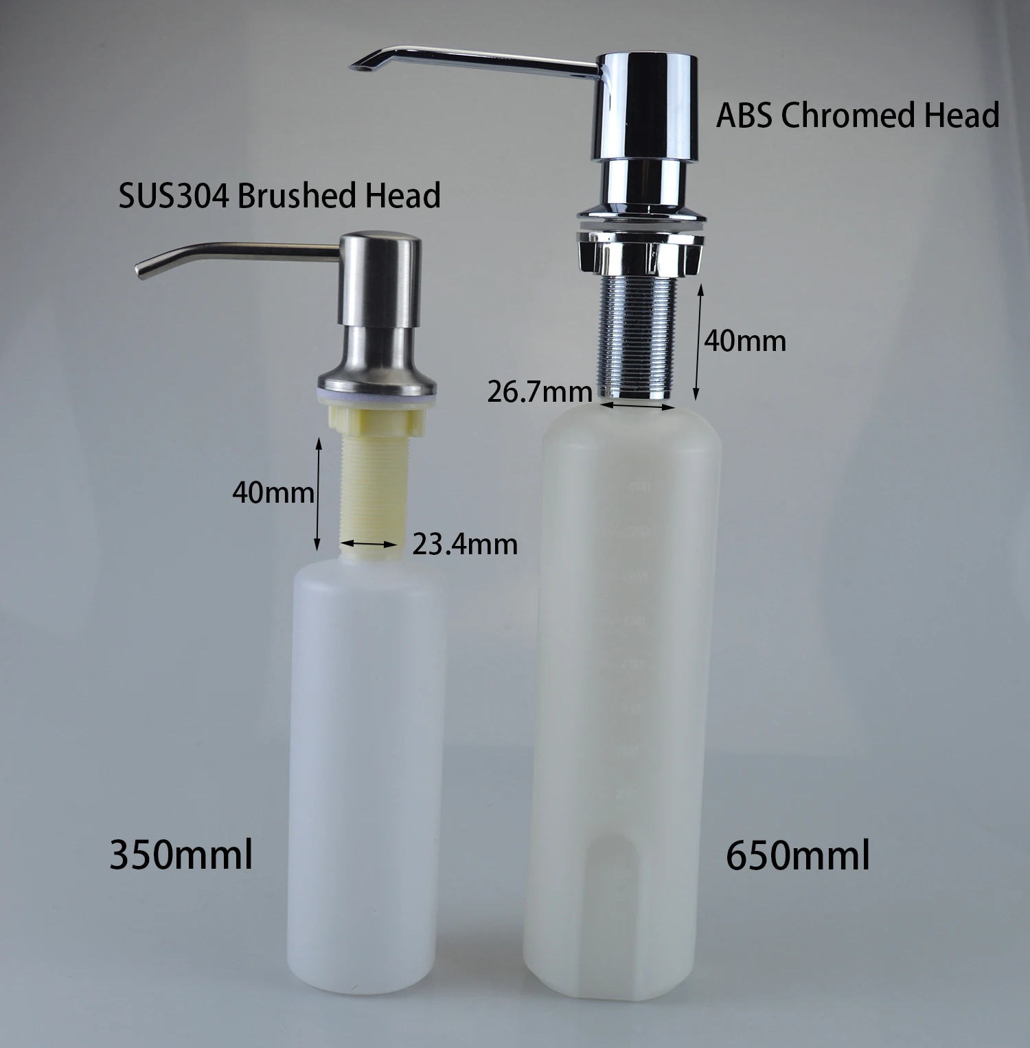 Refill From The Top Soap Dispenser For Kitchen Sink Buy Builtin For