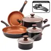 Cheap price Induction cooker Nonstick ceramic coating Cooking pot Cookware set