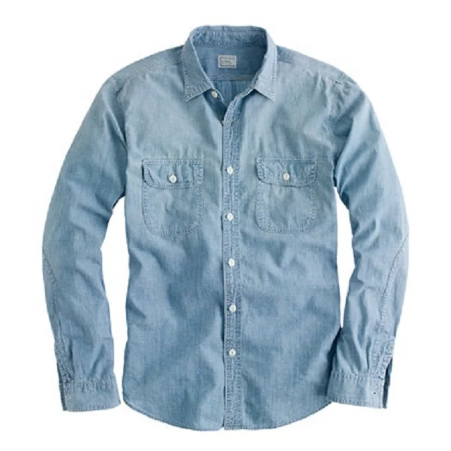 mens soft denim shirt