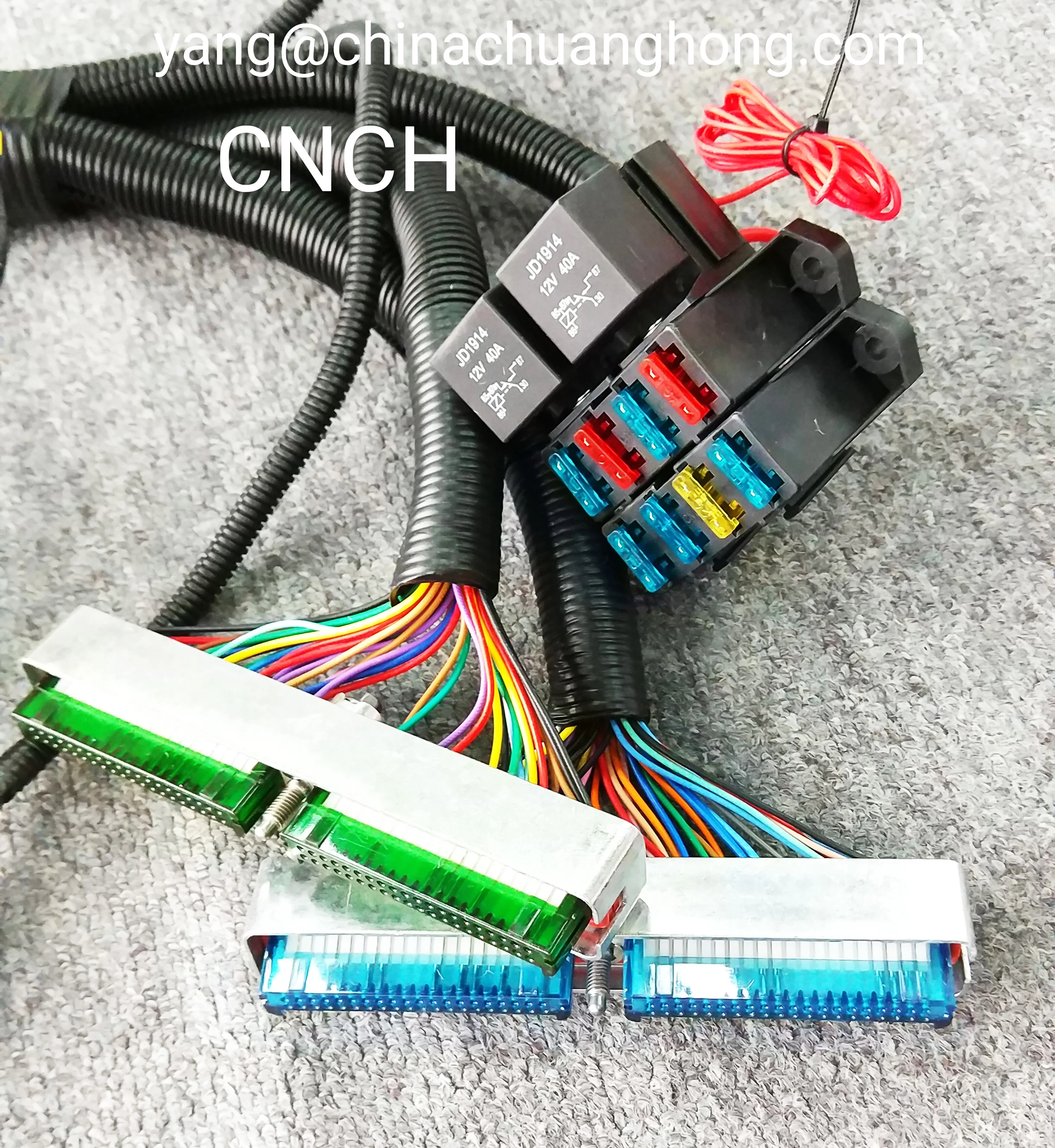 Pcm Ecm Ecu Connector Plug Red Blue Green 80pin Ls Standalone Wiring