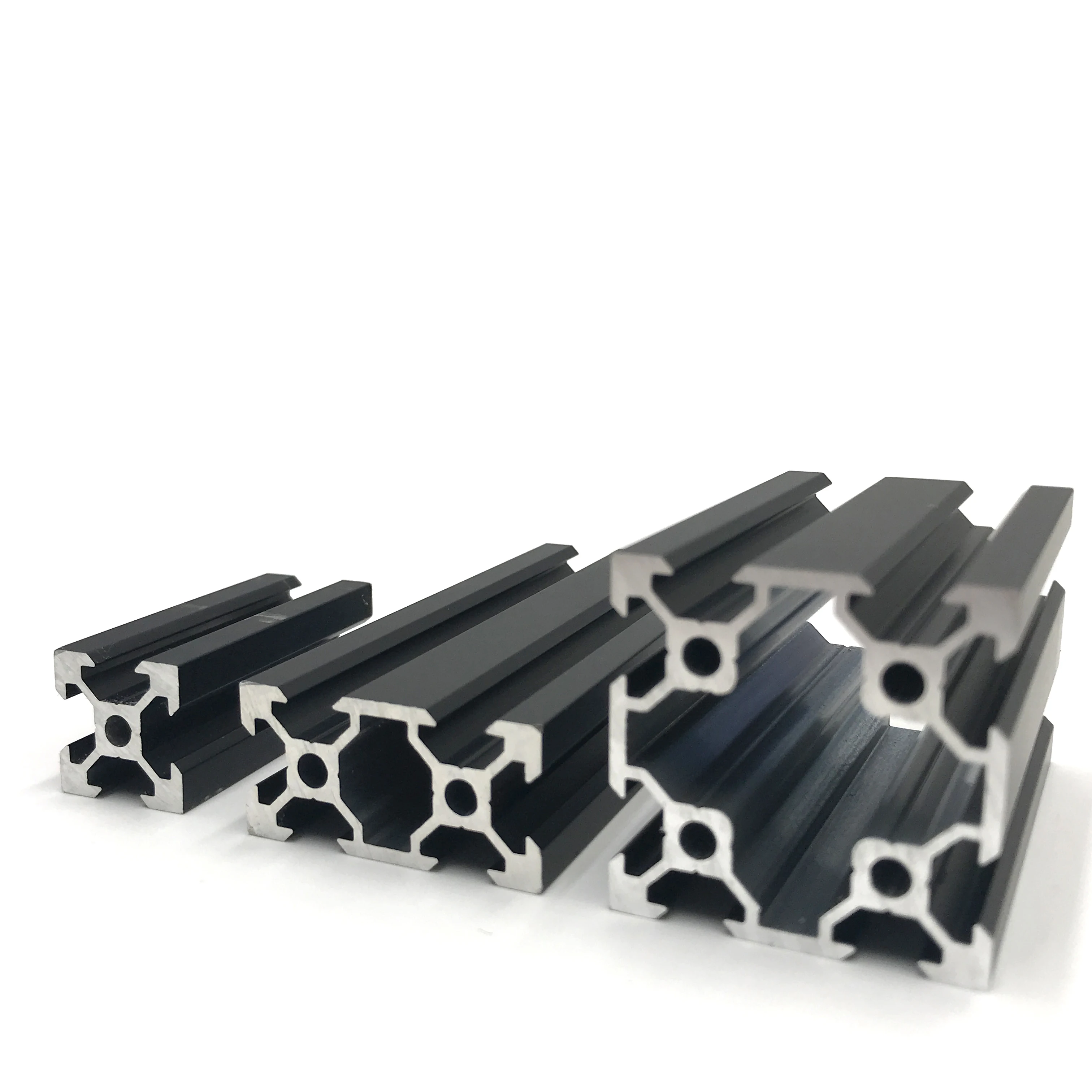 Cnc 3d Printer Black Anodized Aluminum Profile Extrusion 2020 Series V
