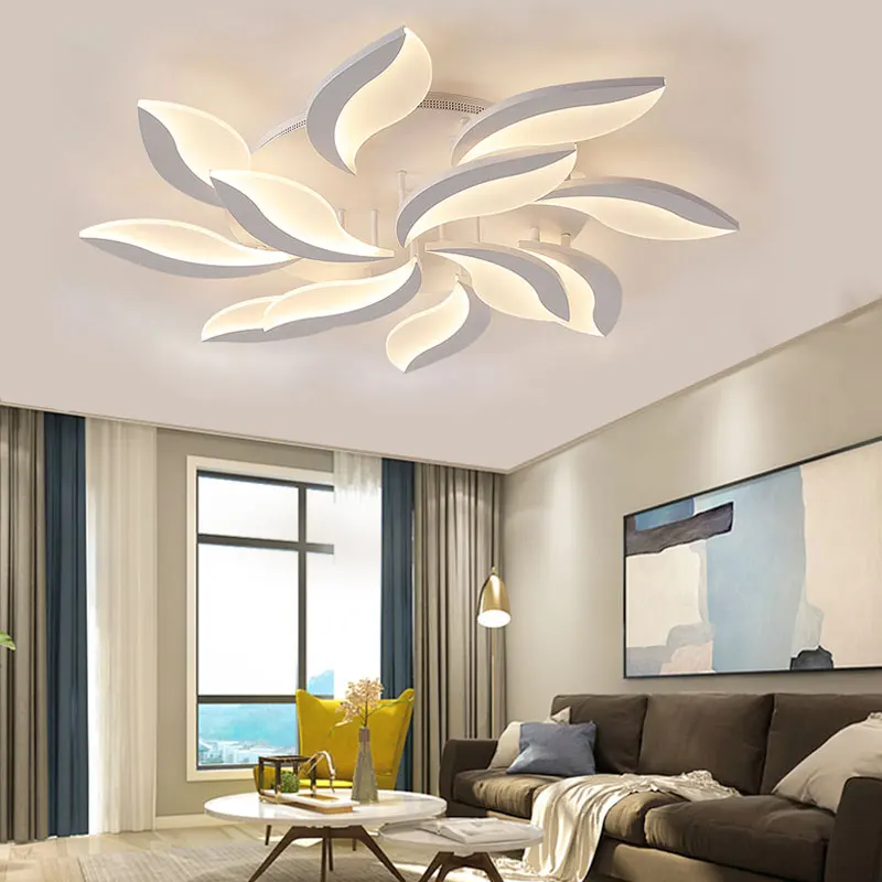 New product creative flower hanging home hotel residential led ceiling lights