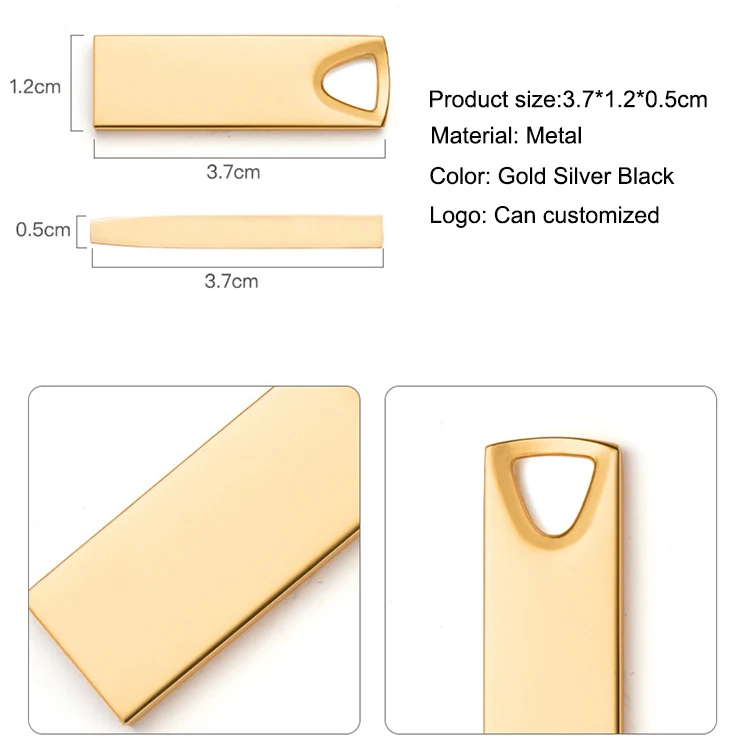 Mini Metal USB Pen Flash Memory Pen Drive 8GB 16GB Pen Drive 32GB 64GB 128GB Flash Drive - ANKUX.COM