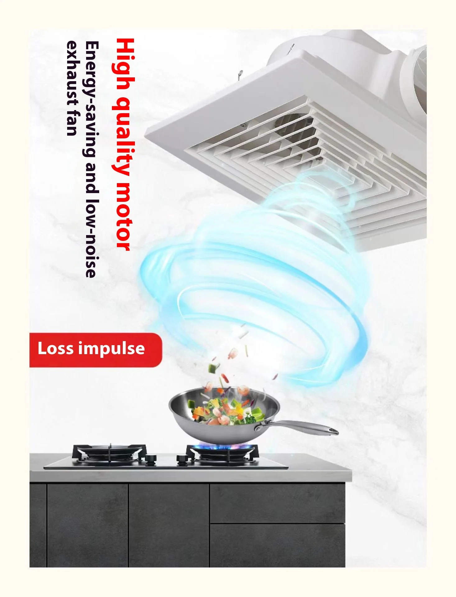 Integrated Ceiling Ventilating Fan, Plastic, 110v-220v - detail 2