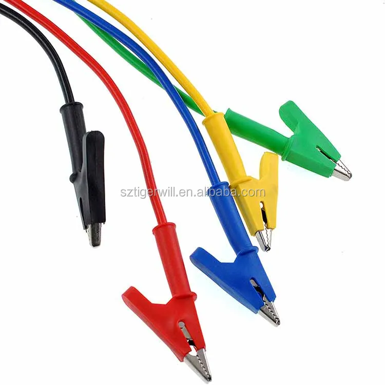 Tigerwill Manufacturer Small Alligator Clip To Alligator Clip Test Lead