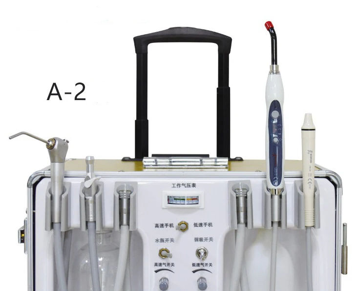 Portable mobile dental turbine unit cart for dental clinic factory