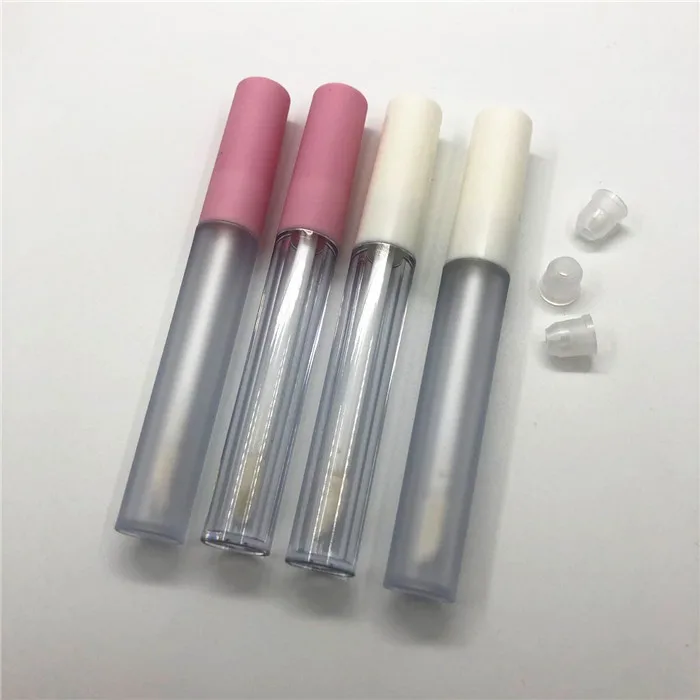 2.5ml Sample Test Matte Black/white/pink Custom Lip Gloss Tubes Diy ...