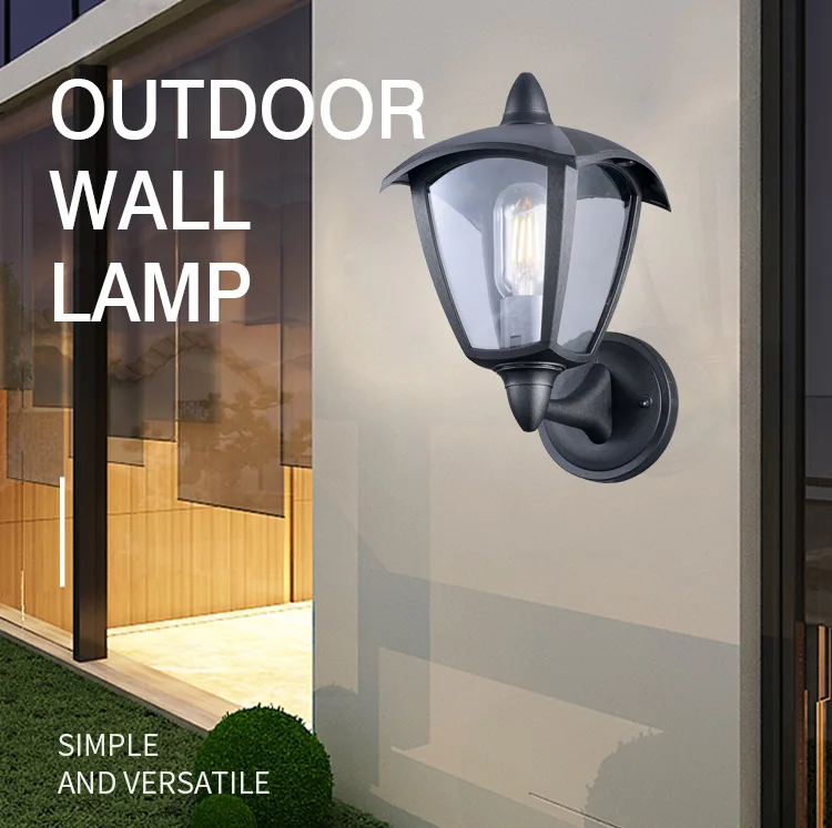 Modern Style Wall Mount Fixture Decorative Outdoor Lighting Garden Wall lamp
