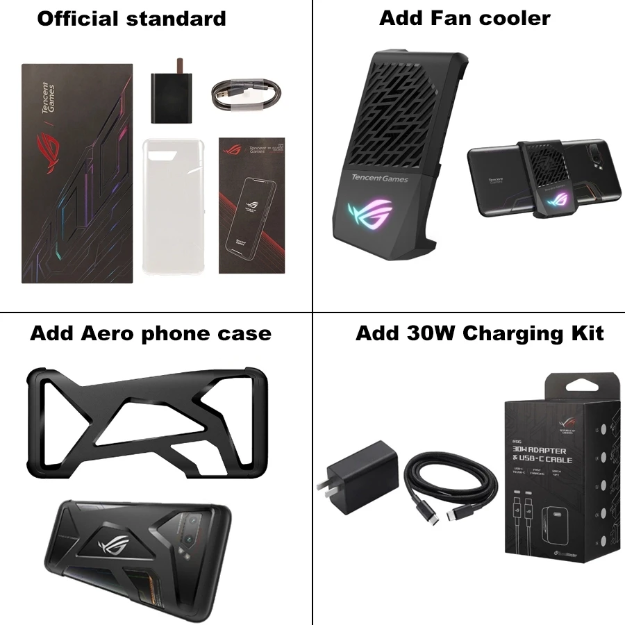 ROG Phone 2 - Ultimate Gaming Smartphone with 8GB RAM
