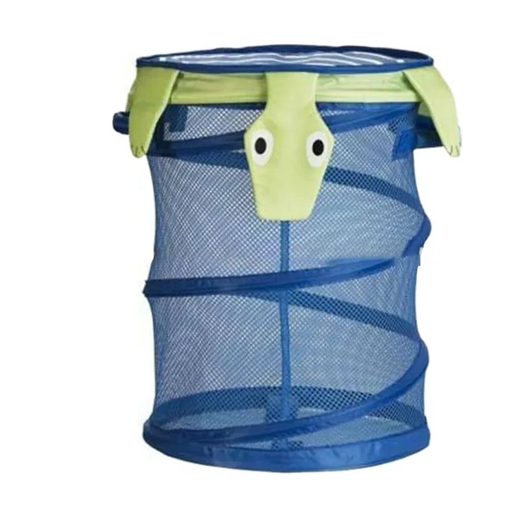 Polyester,Mesh,Pvc,Cotton,Oxford Turtle Foldable Pop Up Hamper For Kids