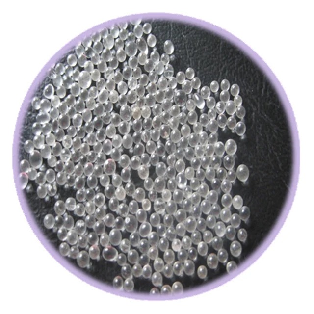 Crushed glass beads abrasive sandblasting