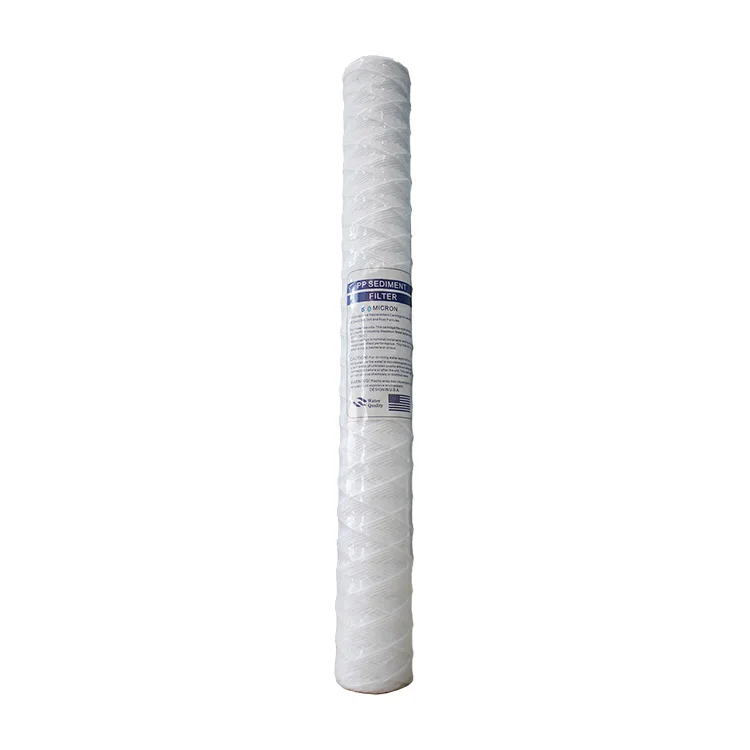 product-Ocpuritech-40 inch high quality 5 micron pp yarn string wound element nsf water filter cartr