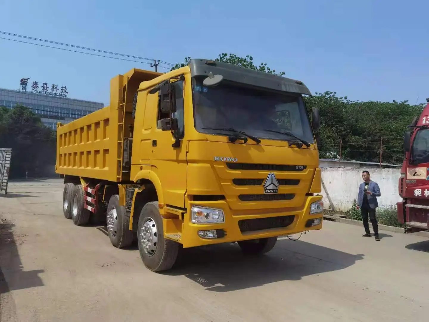 Second Hand Machinery Excellent Condition Used Sinotruk Howo Dump Truck ...