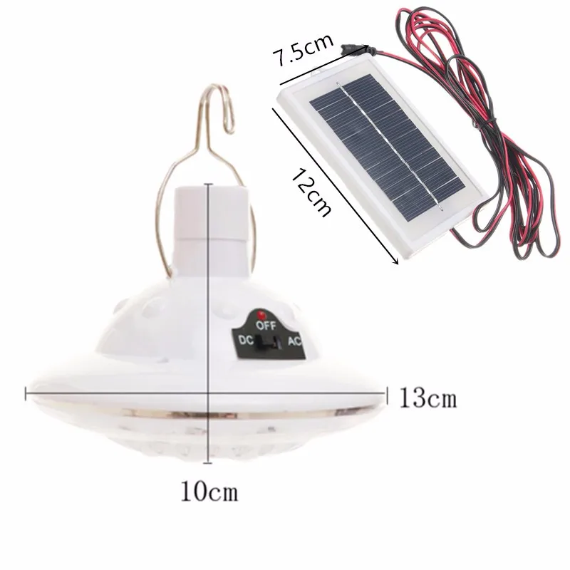 Portable Solar Powered 22 LED Hanging Tent Light Bulb DEWIN Camping Solar Lights Outdoor Camping Yard Remote Control Lamp 