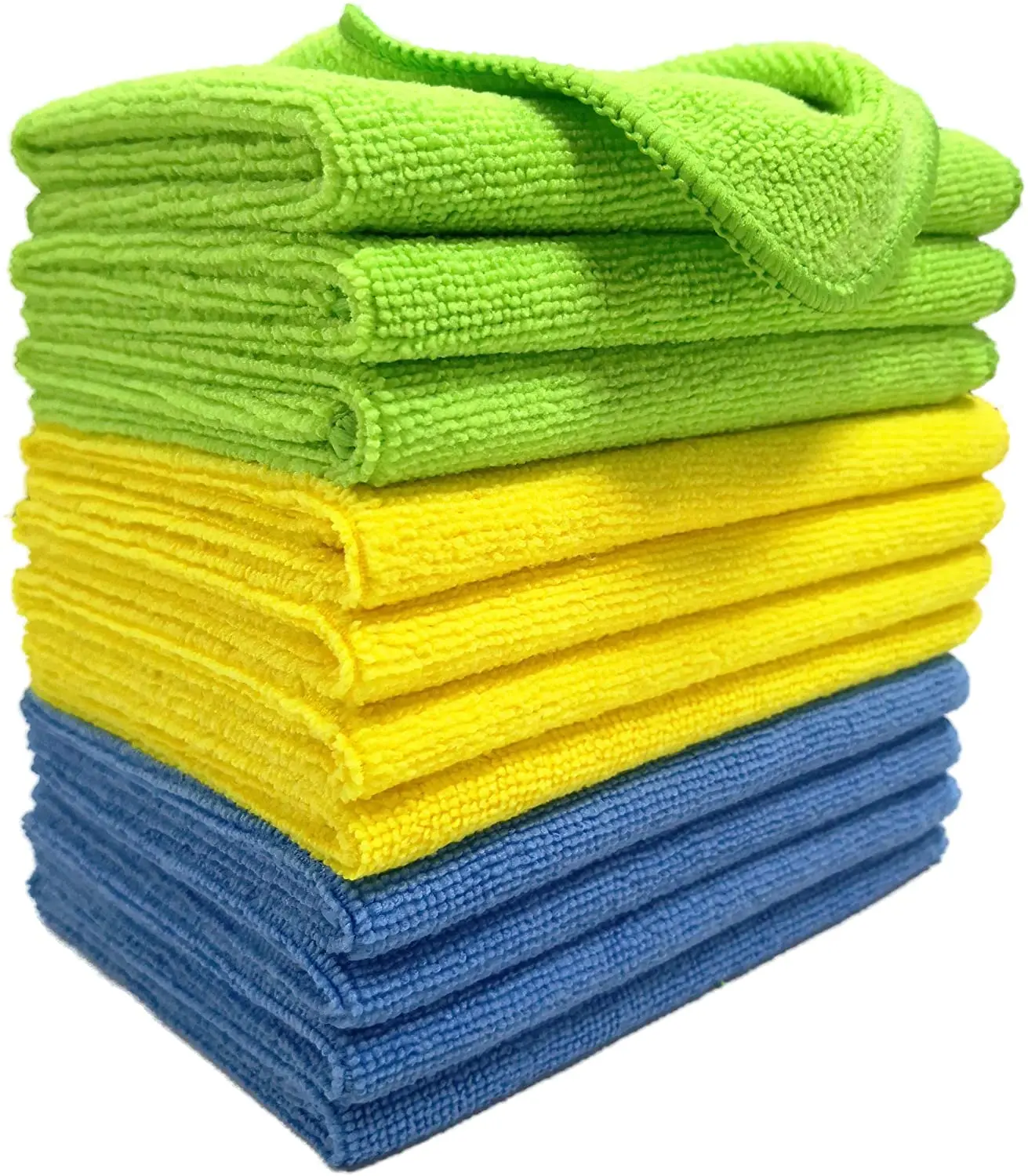 White Microfibre Cloth 100% Polyester 30 X 30 Car 400gsm 300gsm 40 * 40 ...