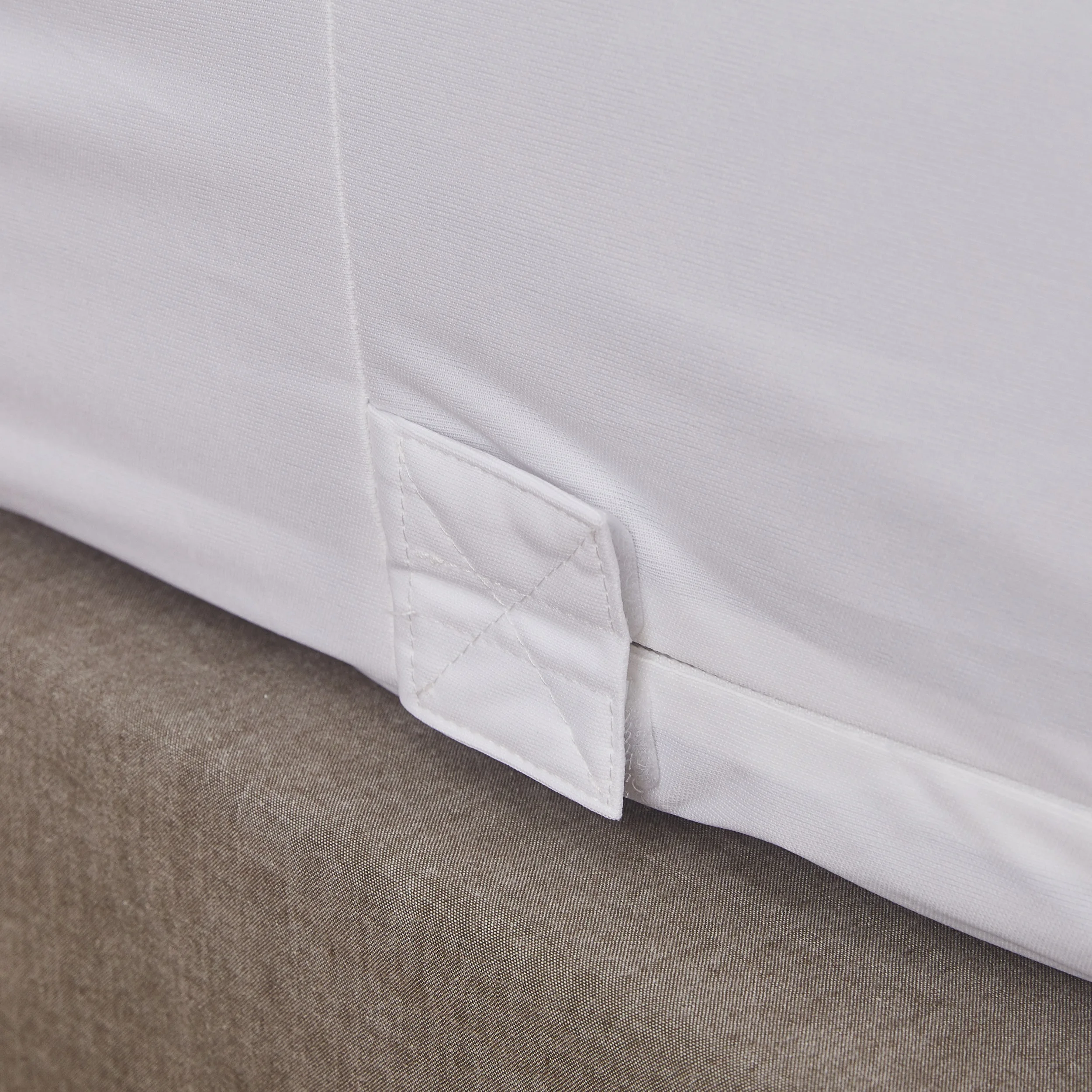 Zipper Type More Softer Absorbent Washable Bed Bug 100% Polyester Waterproof Mattress Encasement manufacture