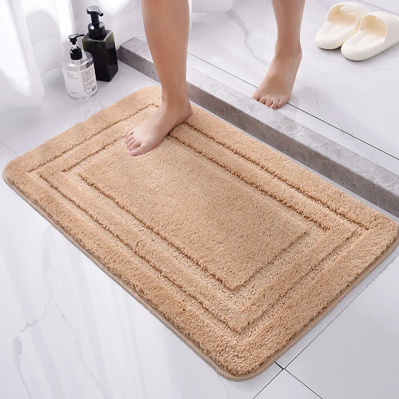 Mu 2023 New Arrival Soft Cozy Bathroom Rugs Super Absorbent Machine ...