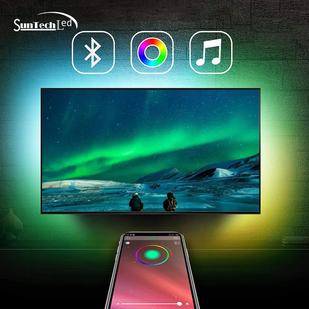 Wholesale addressable 5050 Rgb Tv Backlight Led Strip With Remote Control