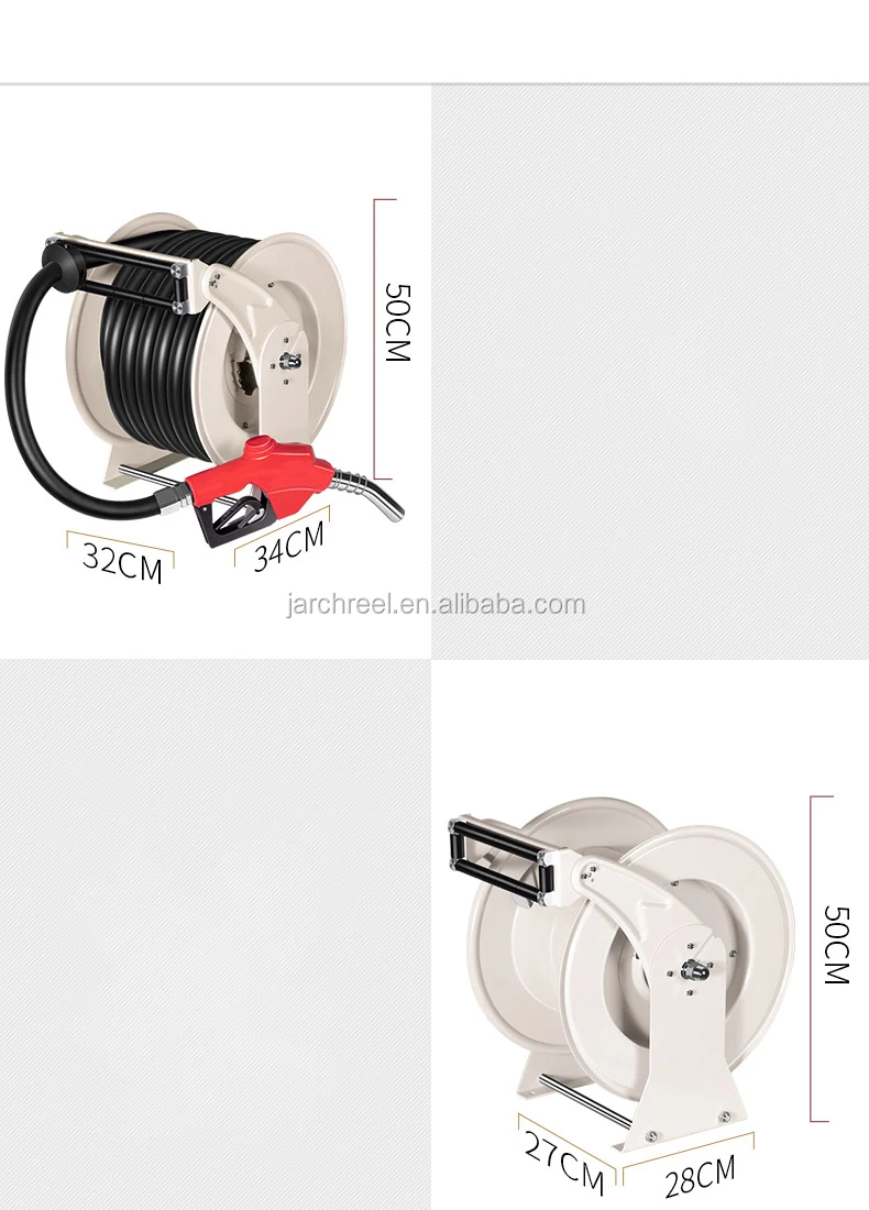 Mobile Truckcarrying Hose Reel Petrol Machine Diesel Fuel Dispenser