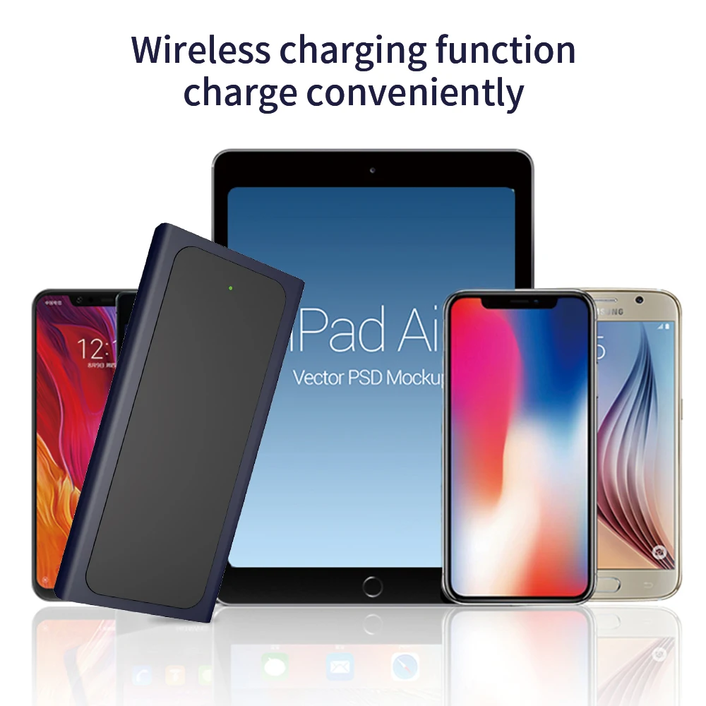 Betka Waterproof Power Banks Light Power Bank Portable Charger 20000Mah Wireless Power Bank Batteries - ANKUX.COM