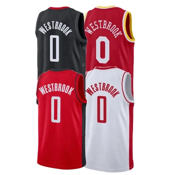 russell westbrook stitched jersey