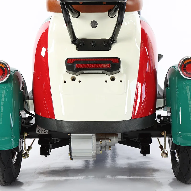 36V Three-Wheeled Electric Scooter Electric Tricycle for Elderly Women Children and Adults