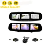 H3 camera 360 degree for home car 3 split screen reverse car camera