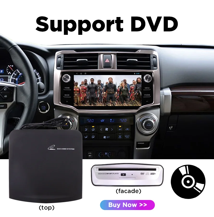Android10.0 6+128gb Car Radio Multimedia Video Player Navigation Gps