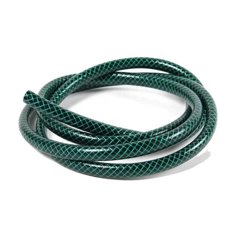 1/2" Size 100ft Antiuv Green Pvc Garden Hose Reels With Logo Card