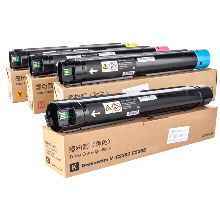 Original Quality Ct202496 Ct202497 Ct202498 Ct202499 Toner Cartridge For Fuji Xerox Docucentre V C2263 C2265 Copier View Ct202496 Xo Product Details From Zhuhai X O Electronic Co Ltd On Alibaba Com