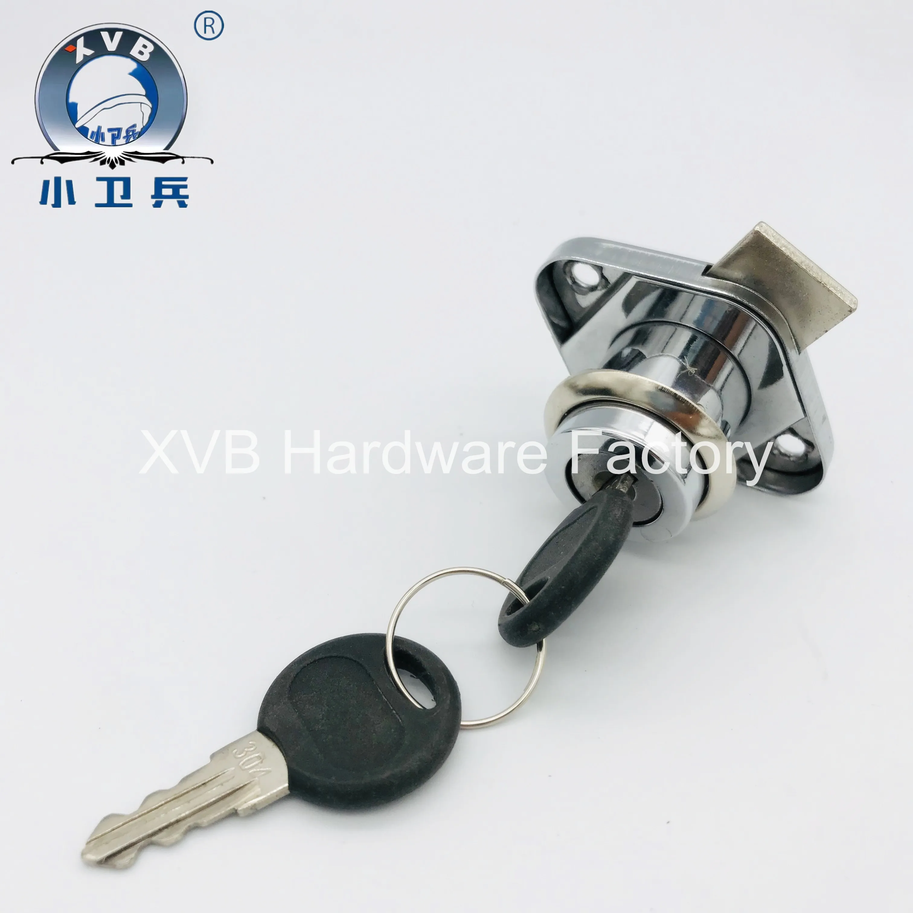 China guangdong  hot sale Rhombic desk drawer lock hidden 106 iron drawer lock
