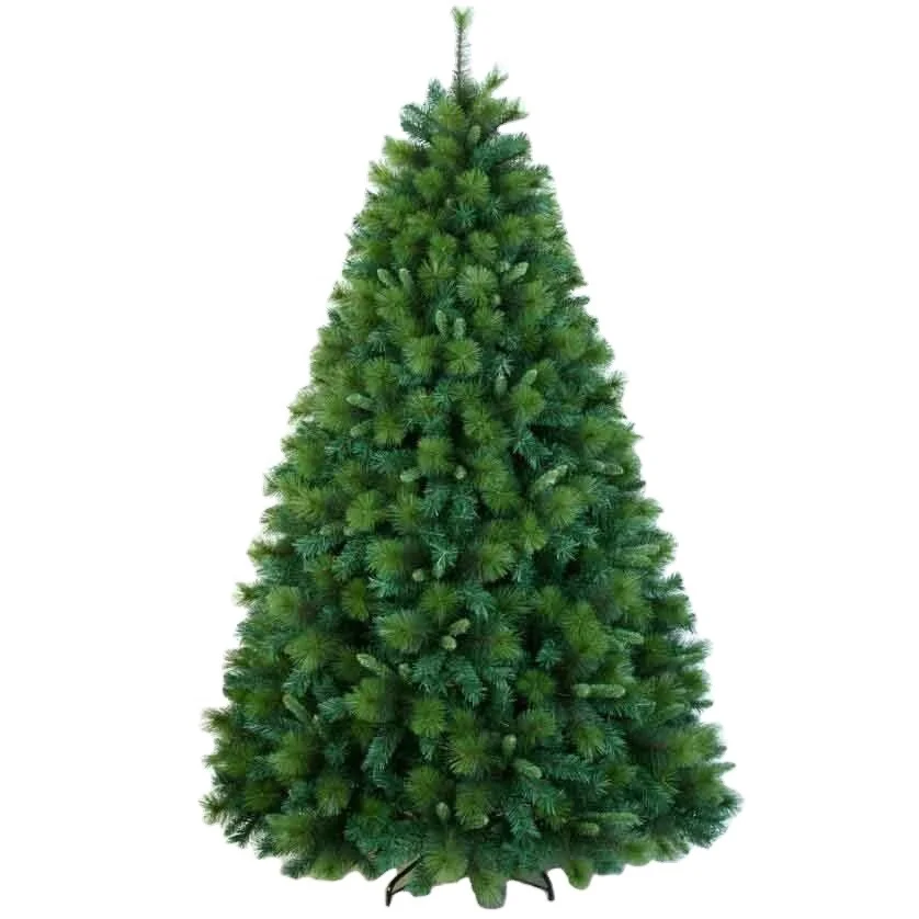 High Quality Pvc&pine Needle Mixed Decorative Pvc Christmas Tree Artifical Handmade Xmas Tree