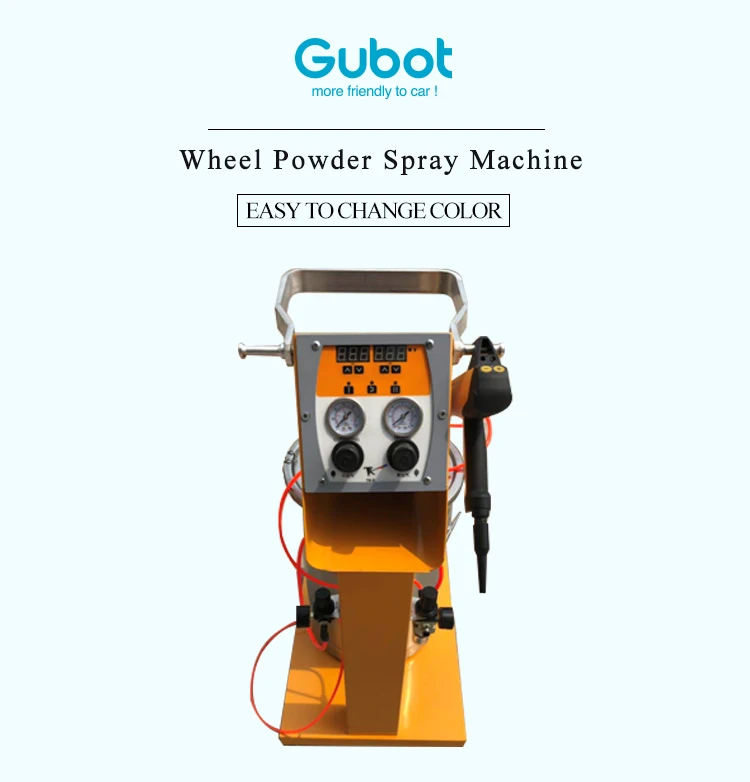 Factory New Arrival Manual Powder Coating Machine Buy Aloy Wheel