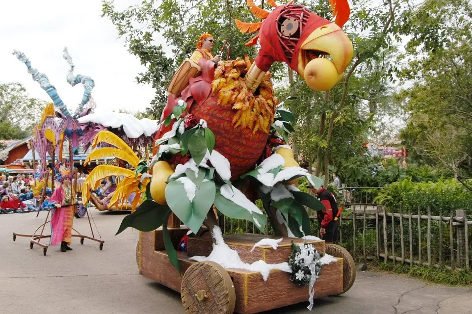 opening ceremony parade floats