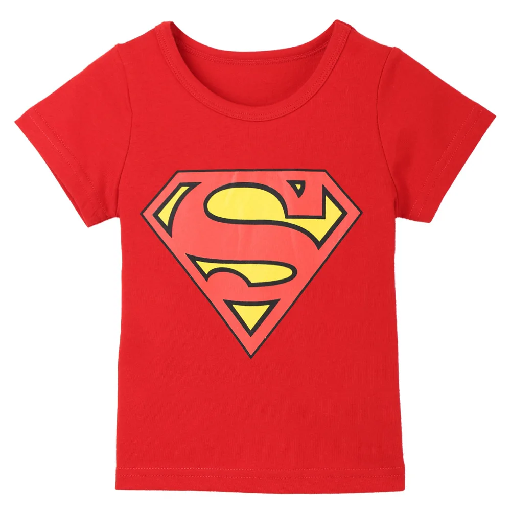 Luminous Short Sleeves T-shirts For Boys Garments Kids Cartoon Clothes ...
