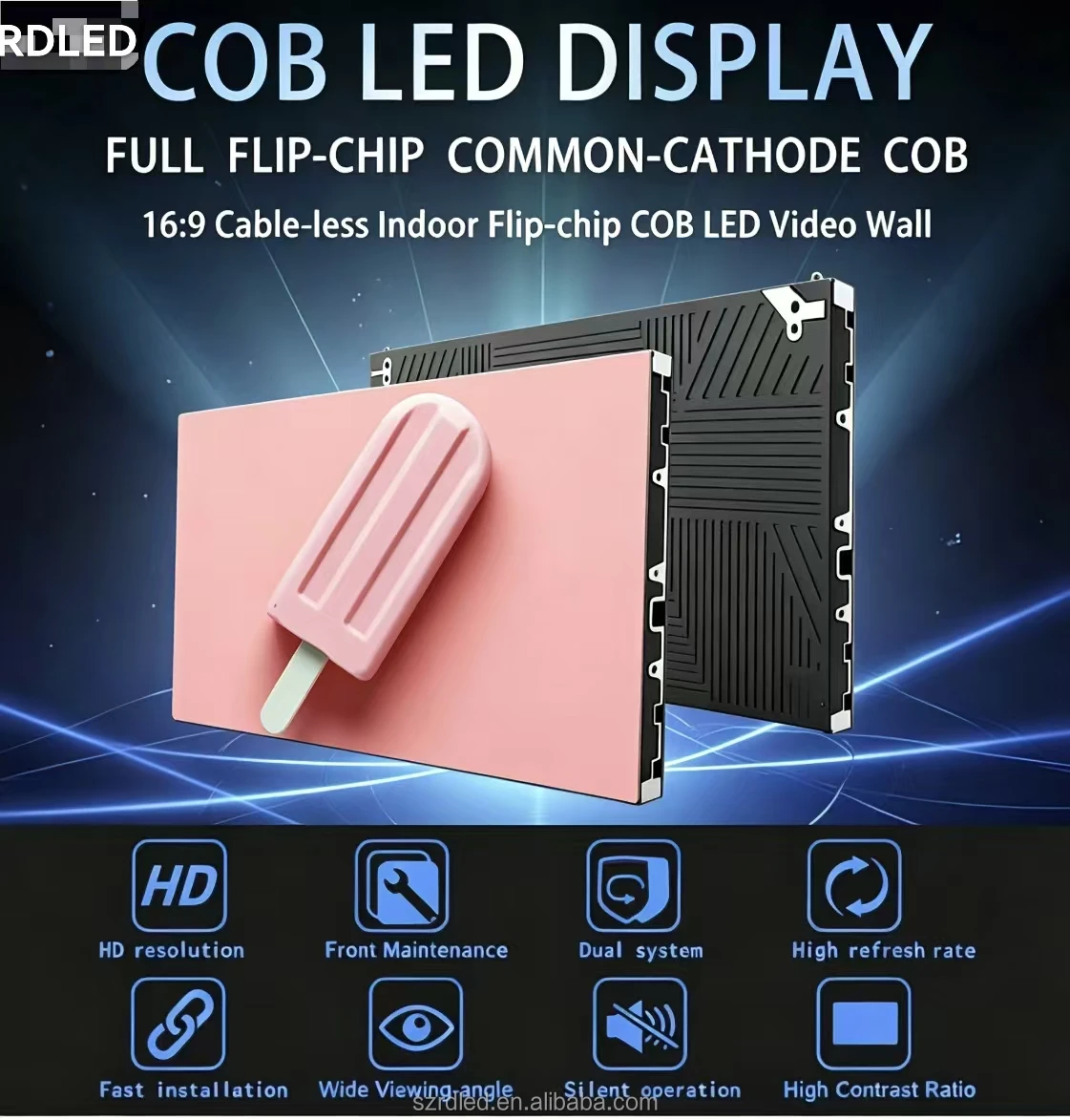 Side-by-side comparison of 120Hz OLED vs 60Hz LED showing motion clarity difference in football footage