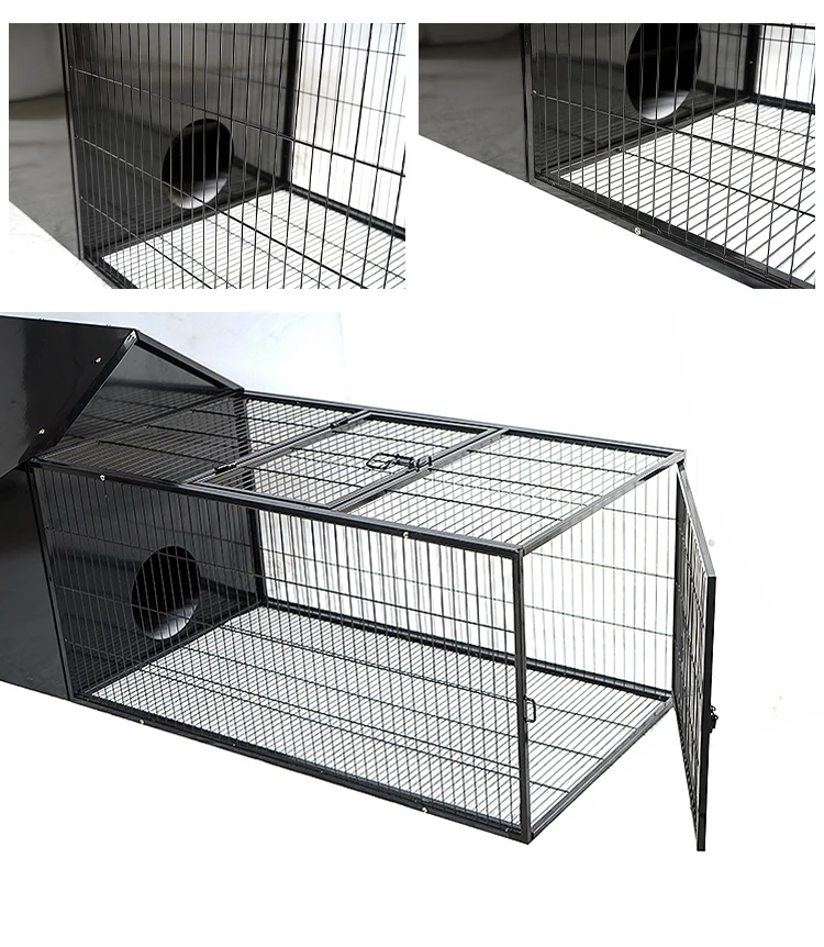 Large For Single Cages Indoor Rabbit Cage Wood Pet