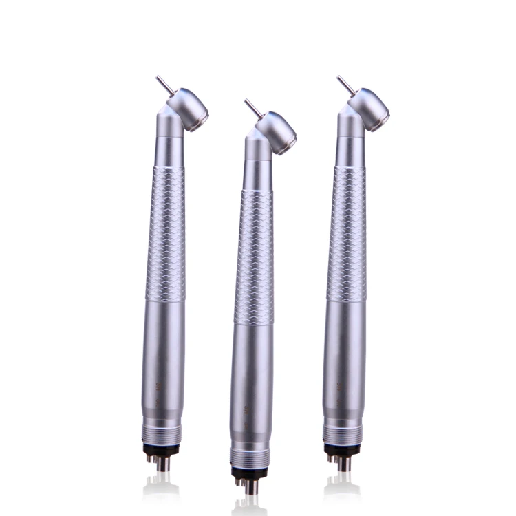 牙科拔牙空气转子 45 度手术涡轮按钮高速手机