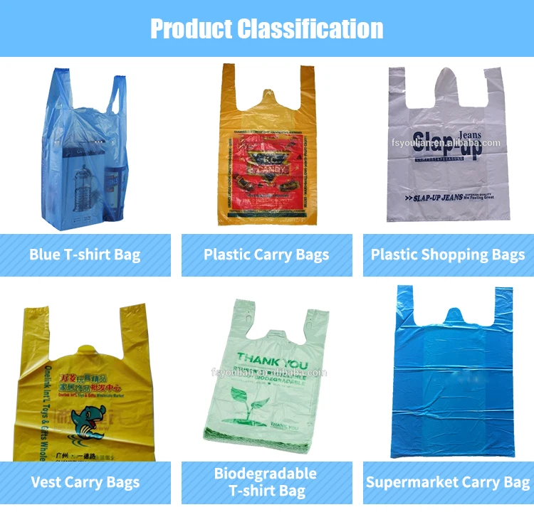 print your company logo corn starch degradable plastic t shirt bag
