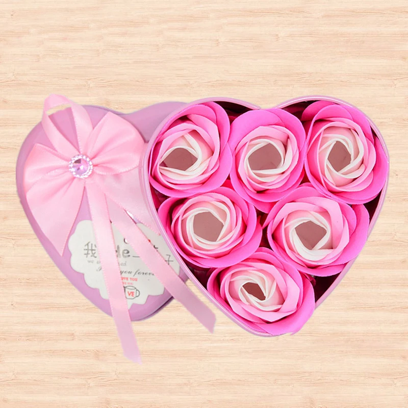 Soap Rose Artificial Flower Gift Box Gift Graduation Bouquet Valentine