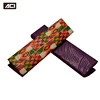 ACI Real Wax Print Ghana Kente Fabric 2 Yards Mix Embossing Pattern African Ankara Fabrics Plain Dyeing 2 Yards For Lady Dress